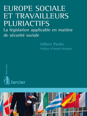 cover image of Europe sociale et travailleurs pluriactifs